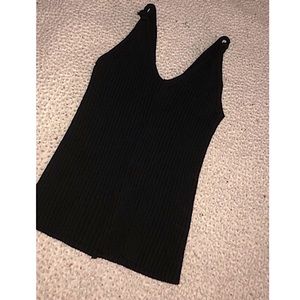 Simple Black Tank Top